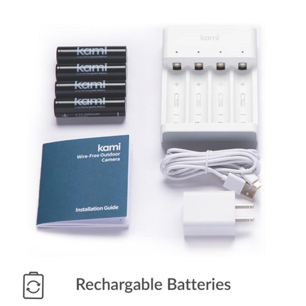 YI Surveillance Extérieure Sans Fil Caméra Ip Sécurité Rue Caméra Rechargeable Batterie cctv IP-65 Étanche Capteur DE Mouvement De PIR 6