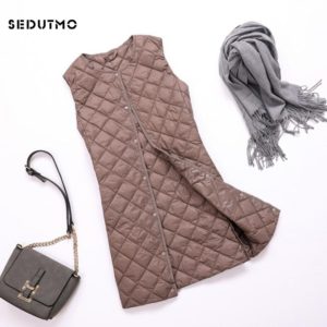 SEDUTMO – manteau Long Ultra léger pour femme, veste bouffante, parka mince, 3XL, collection printemps grande taille, ED759 1