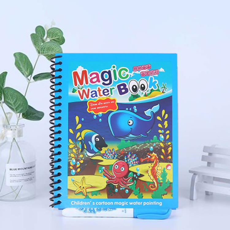 Livre de coloriage Montessori réutilisable, livre de dessin
