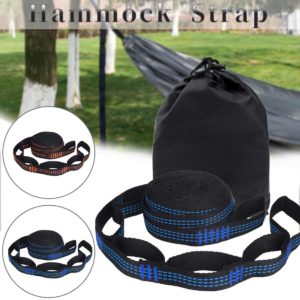 2 pièces hamac sangle 200cm arbre suspendu pièce de rechange extérieur aérien Yoga 600KG charge Portable extérieur Camping hamac 1