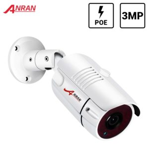 ANRAN – caméra de Surveillance extérieure IP POE hd 3MP/1440P, étanche, dispositif de sécurité sans fil, avec Vision nocturne 1