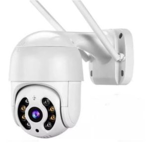 Caméra de Surveillance dôme extérieure intelligente IP Wifi, dispositif de sécurité sans fil, avec ia et double Source de lumière, étanche et rotative 1