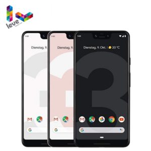 Google – Smartphone Pixel 3 XL et 3 XL débloqué Version américaine, téléphone portable, écran de 6.3 pouces, 4 go de RAM, 64 go et 128 go de ROM, caméra de 12 mpx, Octa Core, 4G LTE, Android 1