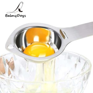 Séparateur d'œufs en acier inoxydable, filtre séparateur d'œufs à Long manche, cuisson, outils de cuisson, Gadgets de cuisine 1