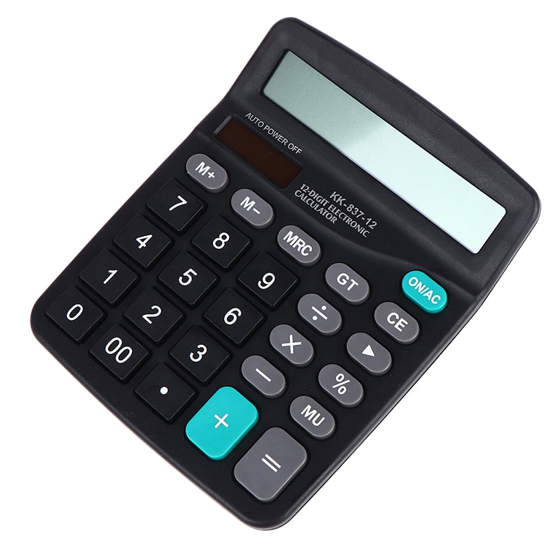 Calculatrice scientifique avec grosse pile bouton, fournitures scolaires et  de bureau, compteur 62, outil de comptabilité d'affaires, document de  bonbons à la mode - AliExpress