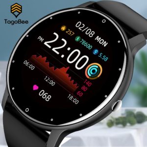 TagoBee – montre connectée ZL02 pour hommes et femmes, moniteur de fréquence cardiaque multifonctionnel, podomètre, météo en temps réel, pour IOS et Android 1