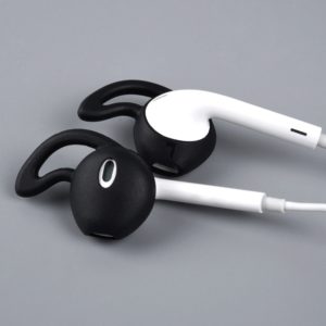 Vococal – oreillettes intra-auriculaires, 2 paires, étui noir pour Apple Airpods iPhone 7 6 6S Plus 5 5s SE 1