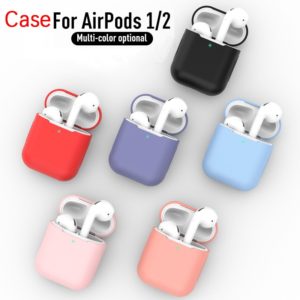 Étui Airpods 1/2 en Silicone souple, étui de protection pour écouteurs sans fil Bluetooth Apple, boîte de chargement 1