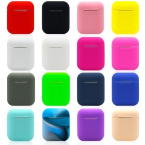 Étui Airpods Bluetooth en Silicone souple, boîtier de protection pour écouteurs sans fil Apple 1