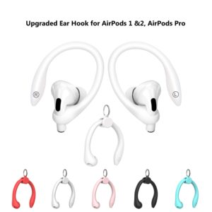 Crochets d'oreille confortables compatibles avec Apple AirPods 3 1 2 et AirPods Pro, crochets d'oreille de sport pour AirPods Pro 3, accessoires 1