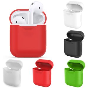 Étuis Airpods 1/2 en Silicone souple, housse de protection pour écouteurs sans fil Bluetooth Apple, accessoires de peau, boîte de chargement 1