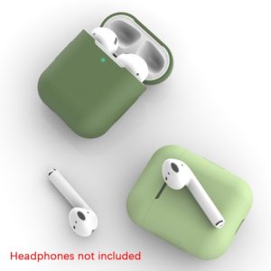Doux Étuis En Silicone Pour Airpods1 2 Silicone compatible Bluetooth Casque Pour AirPods 1 2 Écouteurs Couverture Boîte De Recharge 1