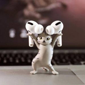 Support pour Airpods Pro 3, support pour chat, poupée mignonne, support de stylo de décoration fait à la main, décor de bureau, boutique officielle Xiaomi, nouveau 1