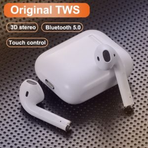 Écouteurs sans fil Bluetooth 5.0 i12 tws, oreillettes avec boîte de charge, pour iPhone, Xiaomi, smartphone 1