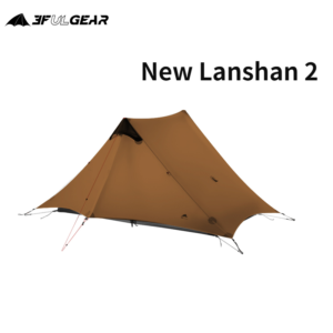 Tente sans bras en nylon argenté, ultralégère, Camping, 2021 cm, 3F UL GEAR, Lanshan 2, nouvelle Version, 230 saison, 15D, 3/4 1
