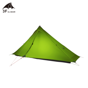 3F UL GEAR Lanshan 1 pro — Tente de camping ultralégère pour 1 personne, 3 saisons, professionnelle, sans bras, 20D, en nylon argenté 1
