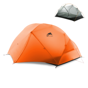 3F UL GEAR Cloud 2 – tente de Camping, 3-4 saisons, 15D/210T, extérieur, ultraléger, revêtement en silicone, étanche 1