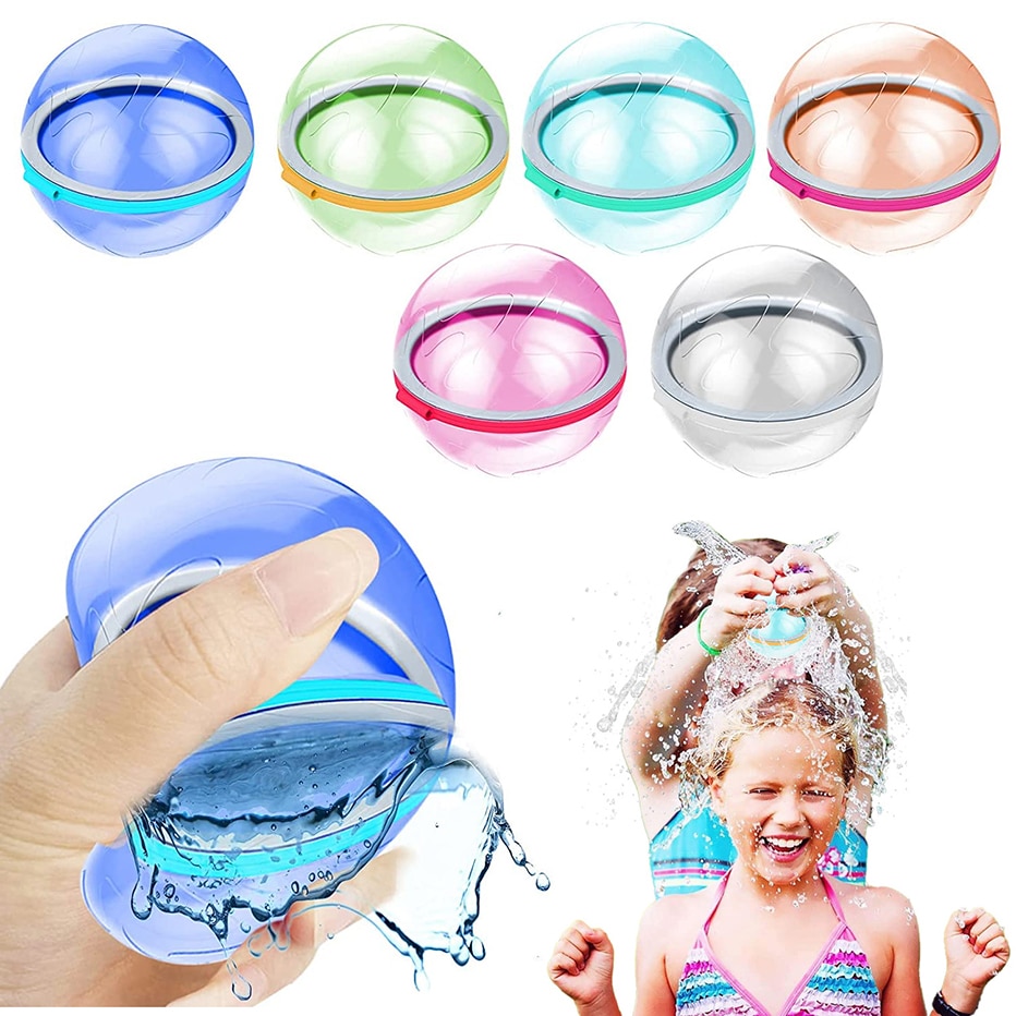 Iksplash-Boule d'eau réutilisable pour enfant, jouet de plage, pour fête au  quotidien - AliExpress