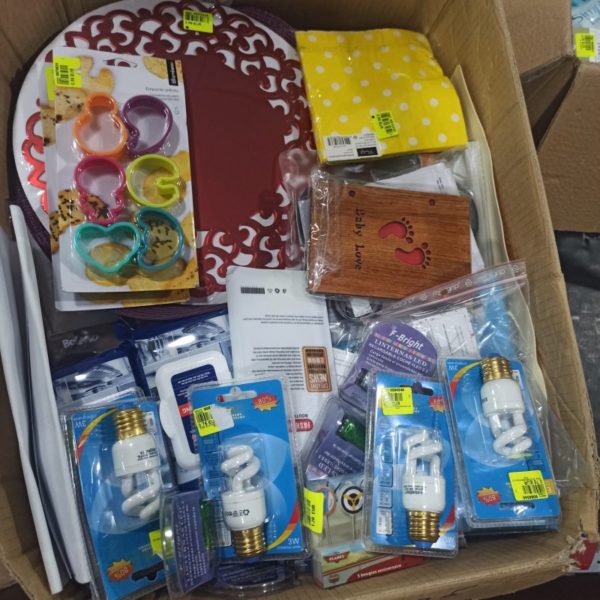 Grossiste de palettes Bazar produits assortis lot assorti